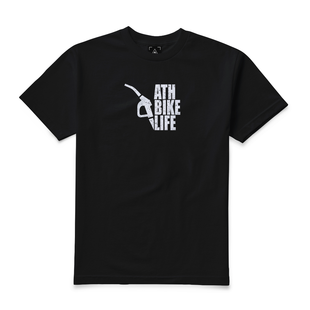 Ath Bikelife Tee - Split Black - Rehvb