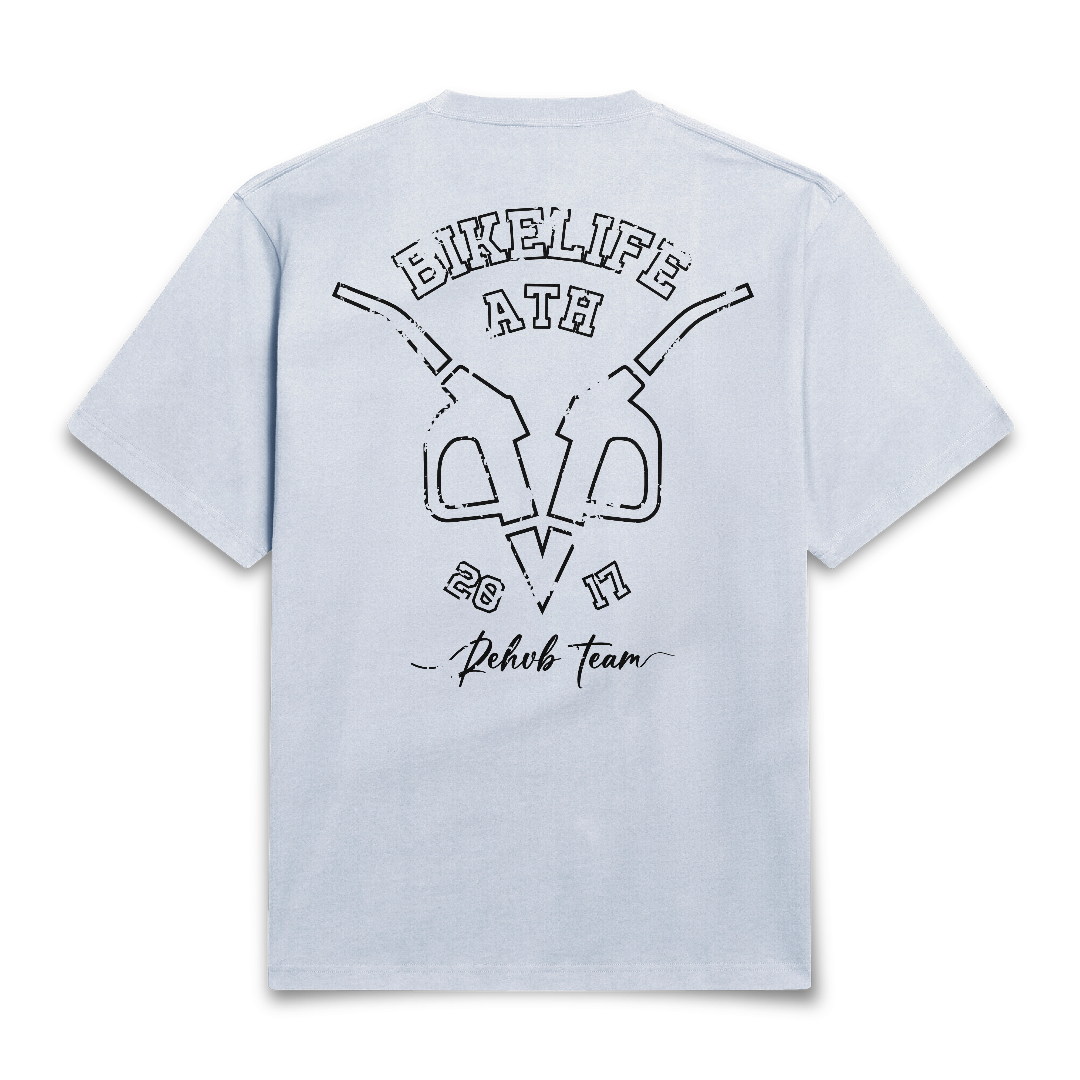 Ath Bikelife - Orbit White Tee