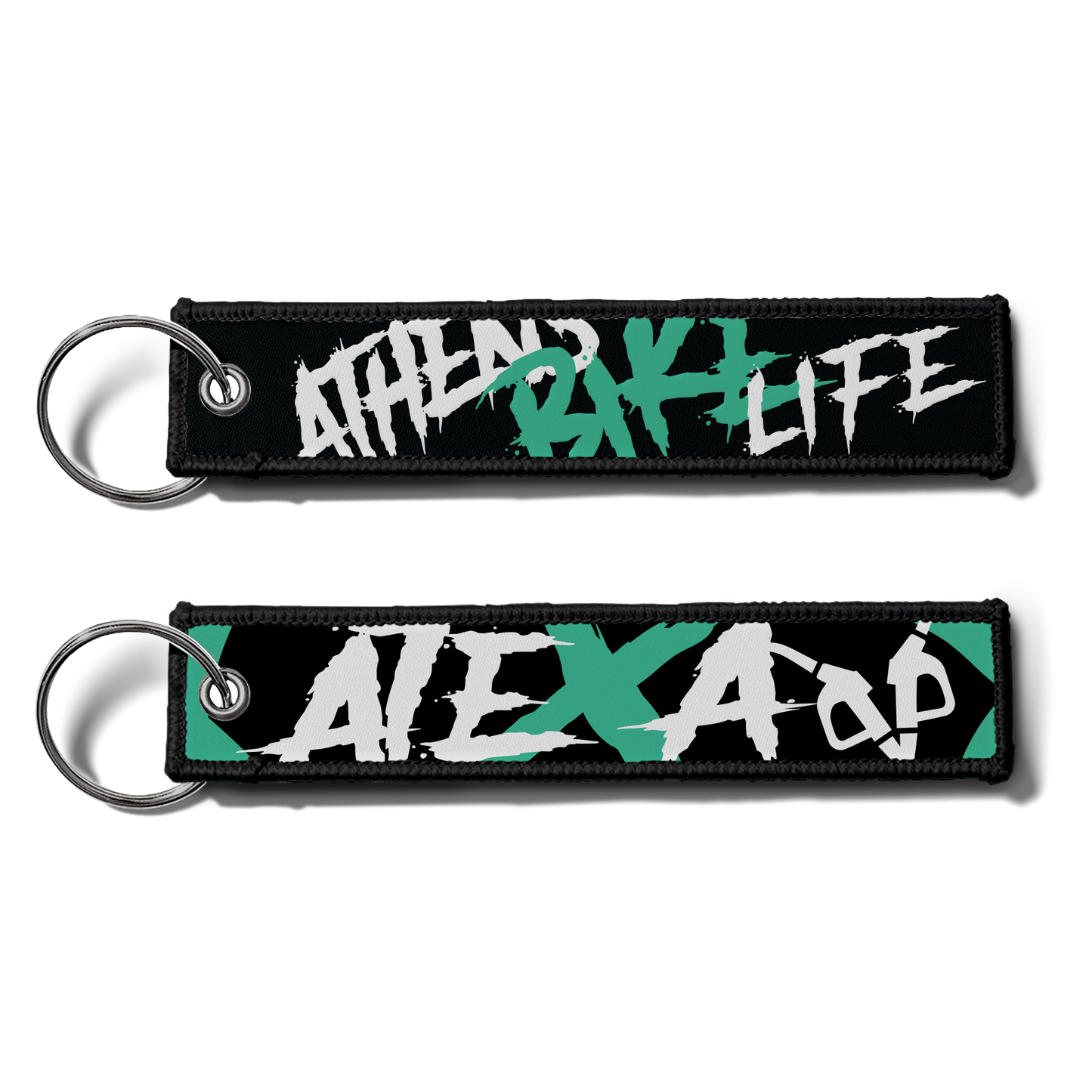 Keychain - Ath Bikelife Tag Green