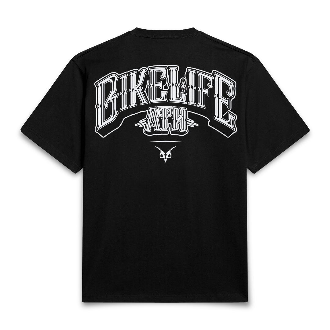 Ath Bikelife - Apex Black Tee