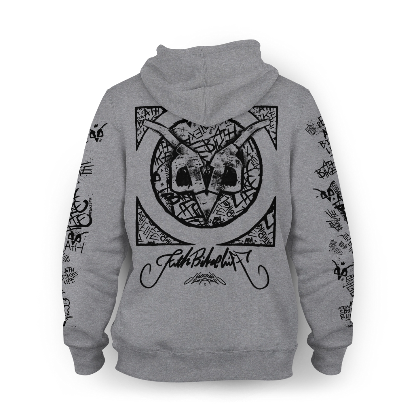 Ath Bikelife - Grayboard Hoodie