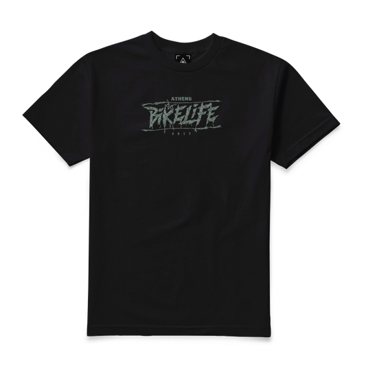 Ath Bikelife Tee - Longshot Black