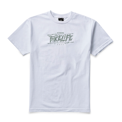 Ath Bikelife Tee - Longshot White