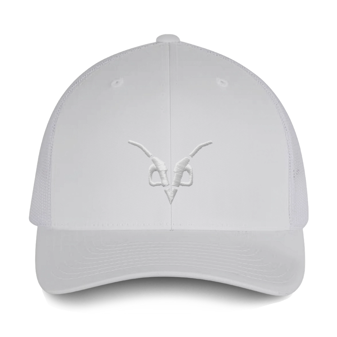 Ath Bikelife Hat - White on White