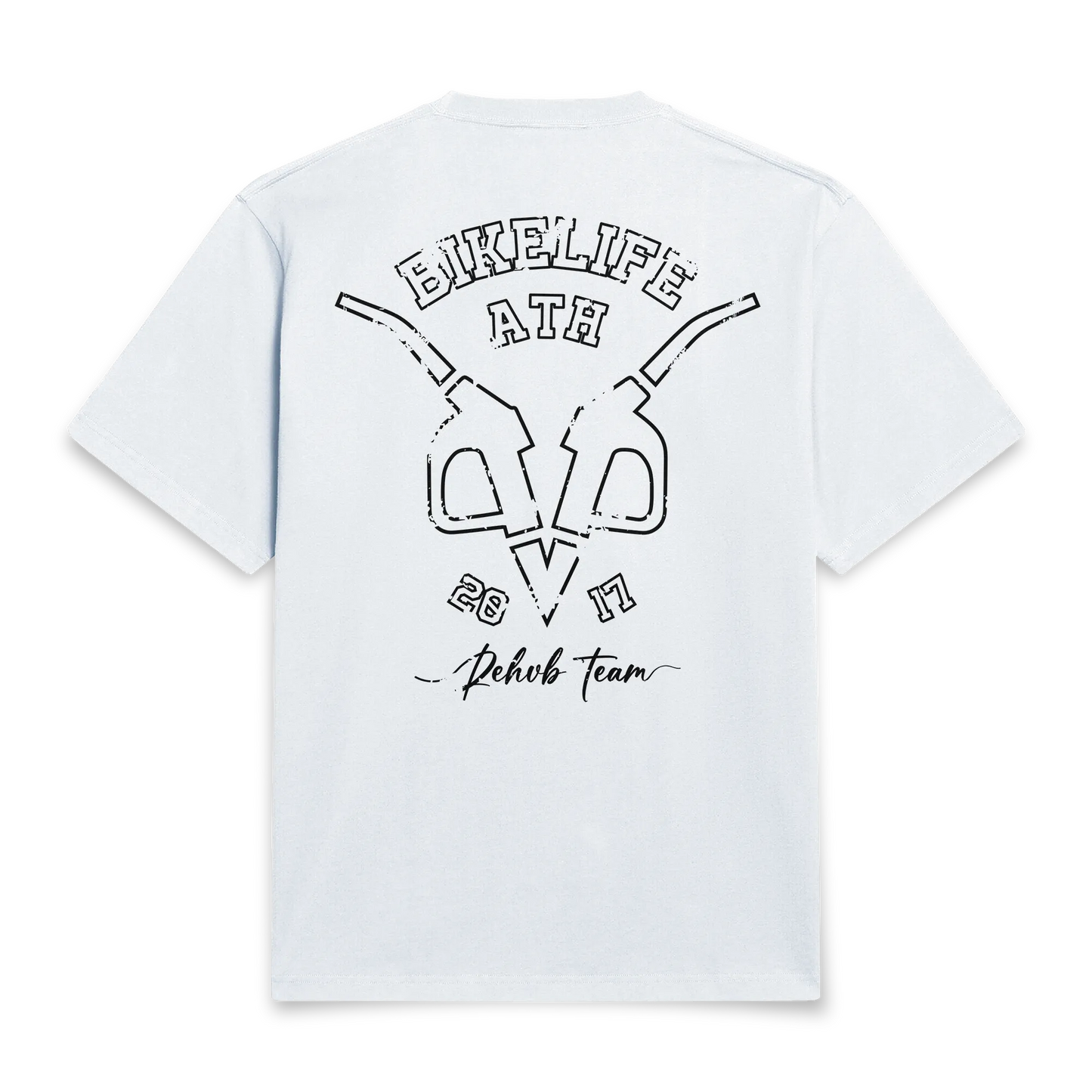 Ath Bikelife - Orbit White Tee