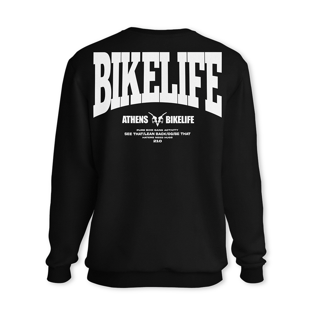 Ath Bikelife Crewneck - Lean Back - Rehvb