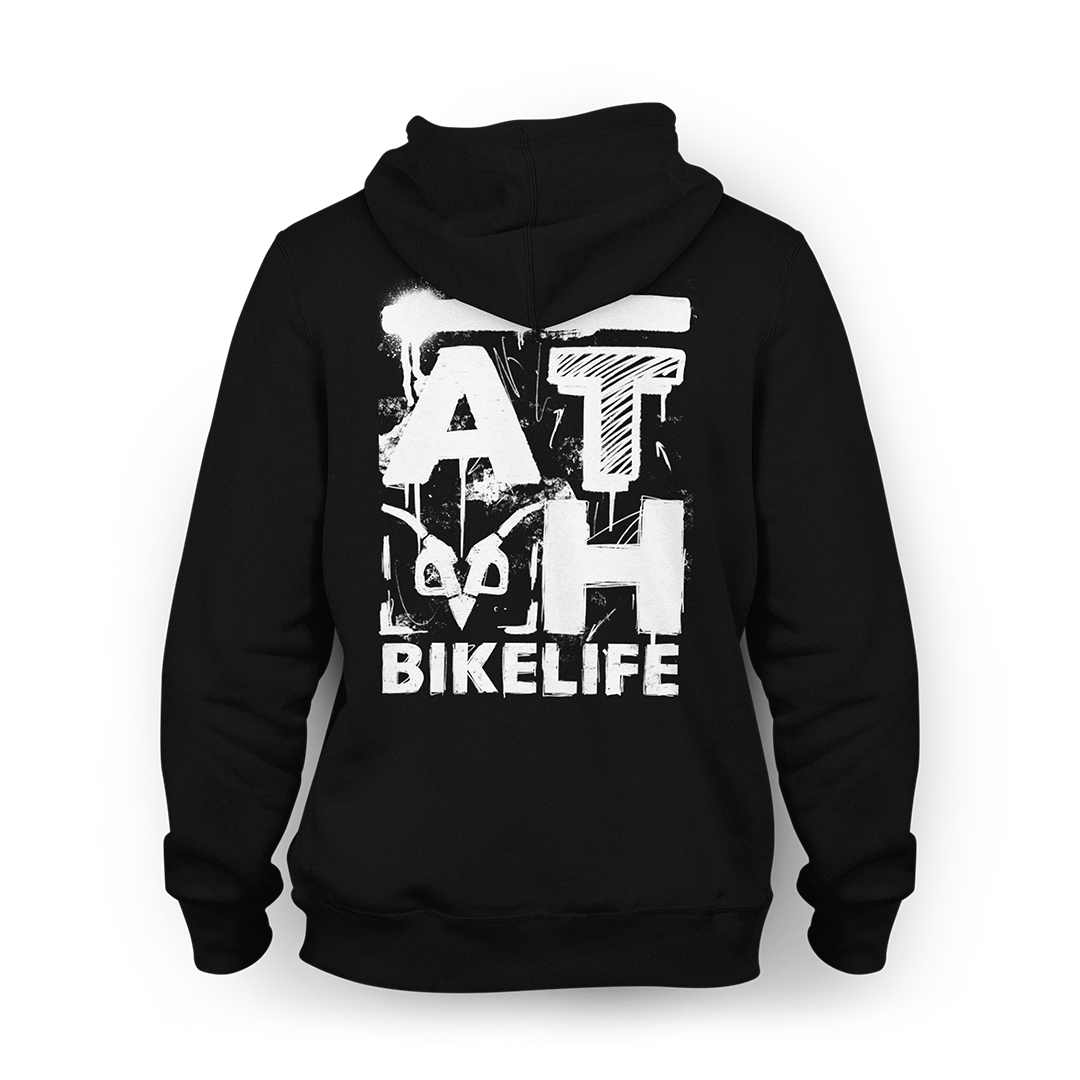 Ath Bikelife Hoodie - Stencil - Rehvb