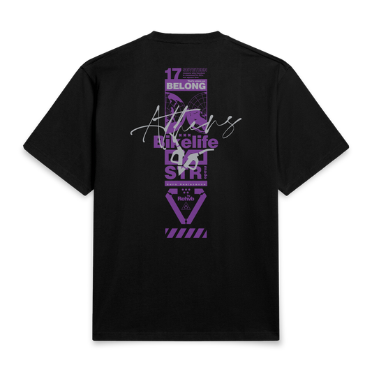 Ath Bikelife Tee - Origins Purple