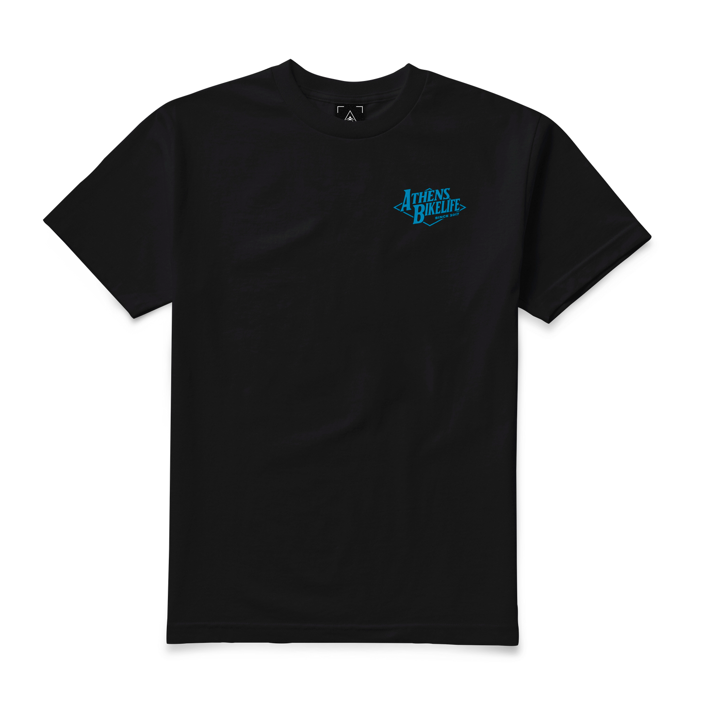 Ath Bikelife Tee - Sky Blue Black