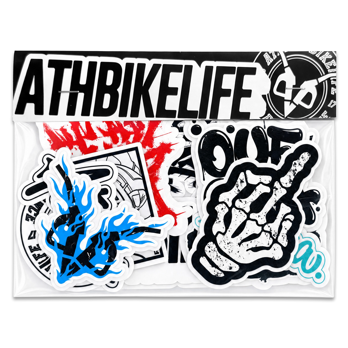 Ath Bikelife - Premium Sticker Pack (24 Pieces)