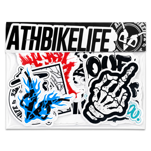 Ath Bikelife - Premium Sticker Pack (24 Pieces)