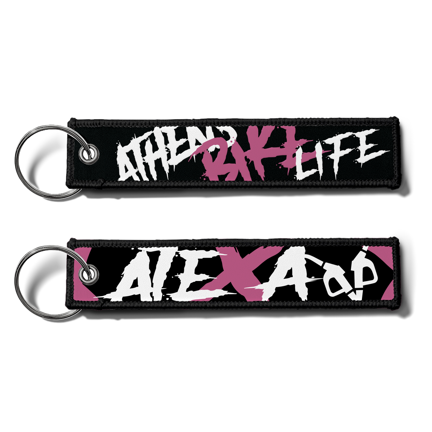 Keychain - Ath Bikelife Tag Pink