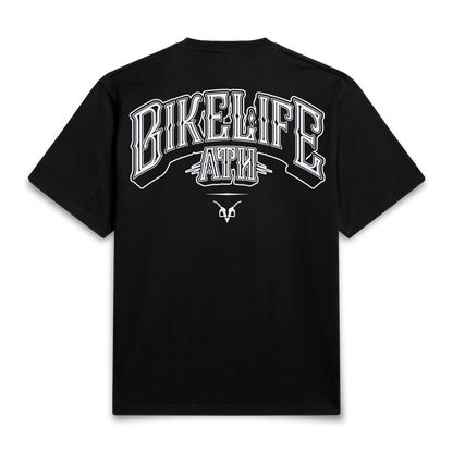 Ath Bikelife - Apex Black Tee