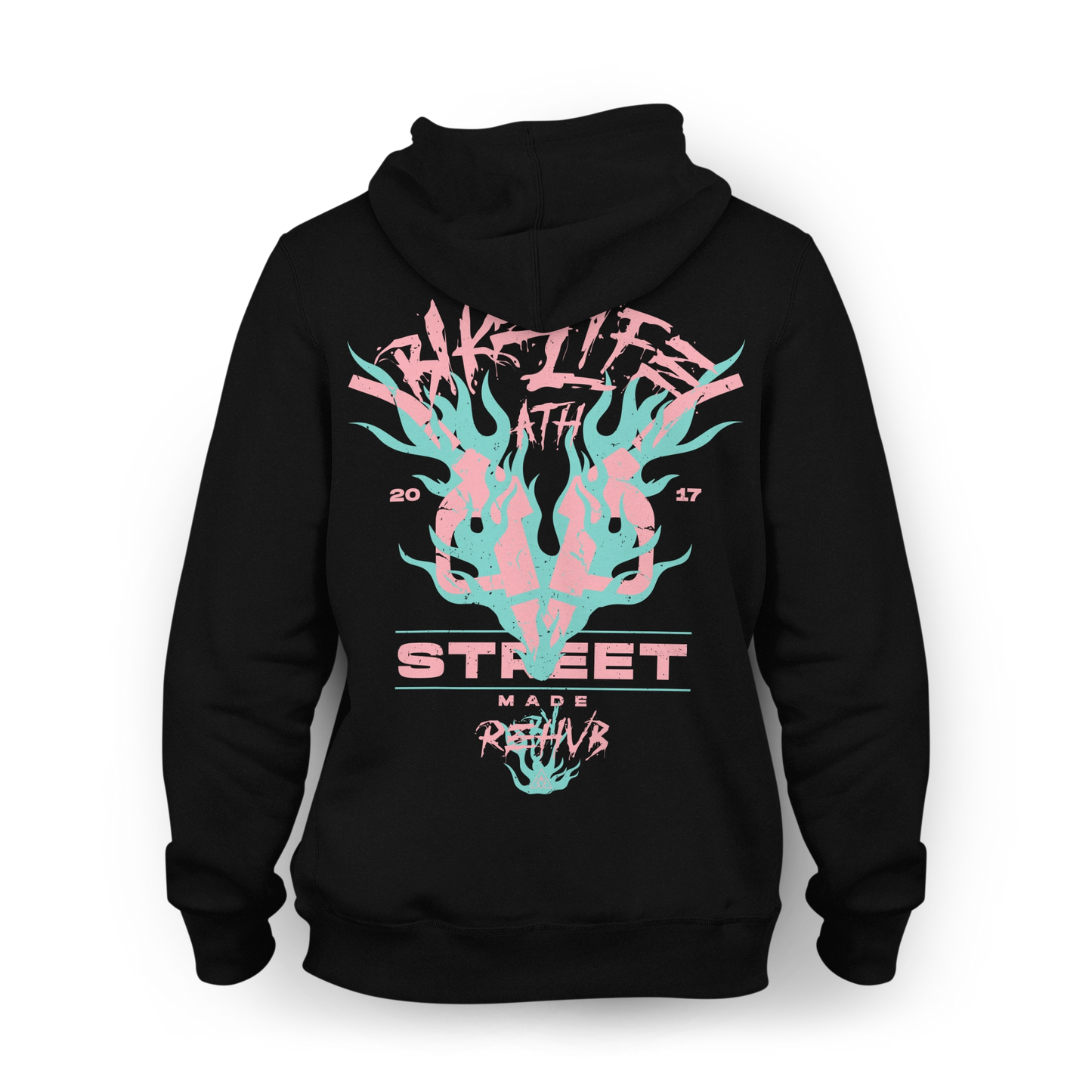 Ath Bikelife Hoodie - Burned Pink